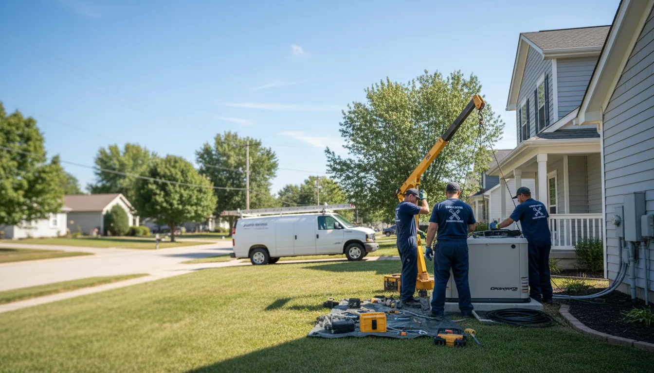 Generator Installation in Centerpoint, IN near me